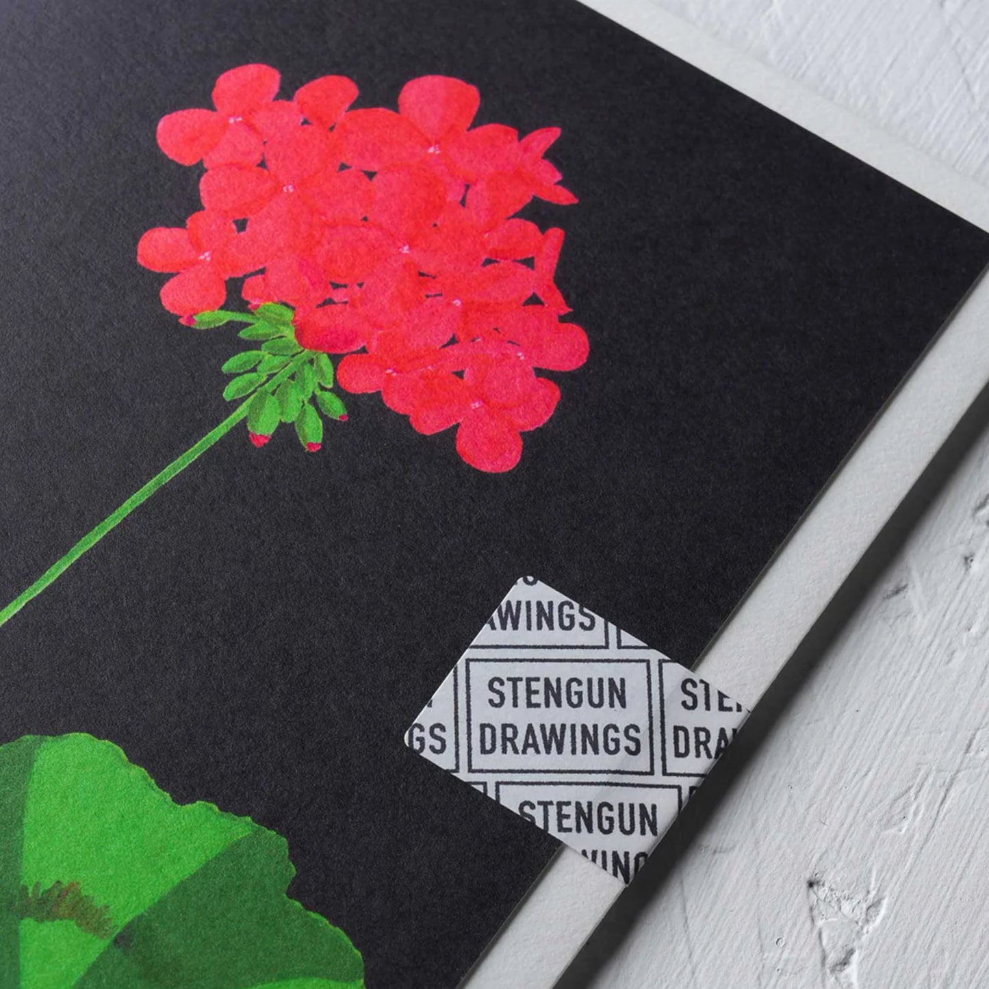 Barbican Geranium Greeting Card