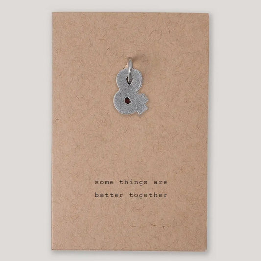 BETTER TOGETHER | Ampersand Key Holder Charm