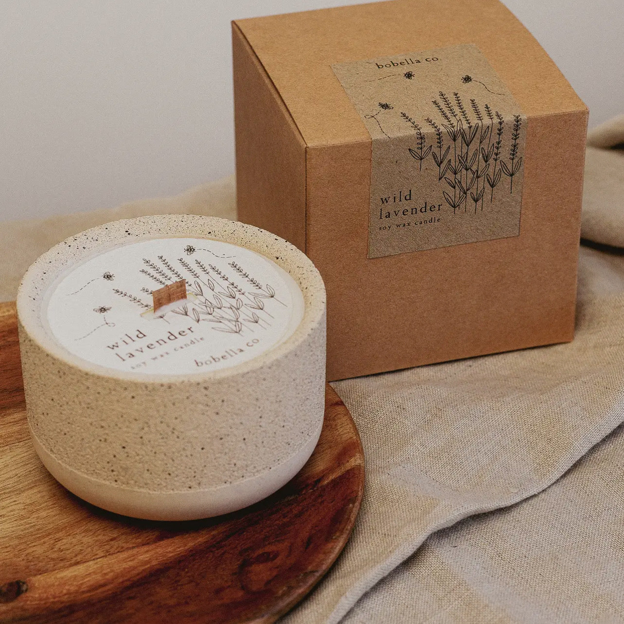 Wild Lavender | Refillable Soy Wax Candle