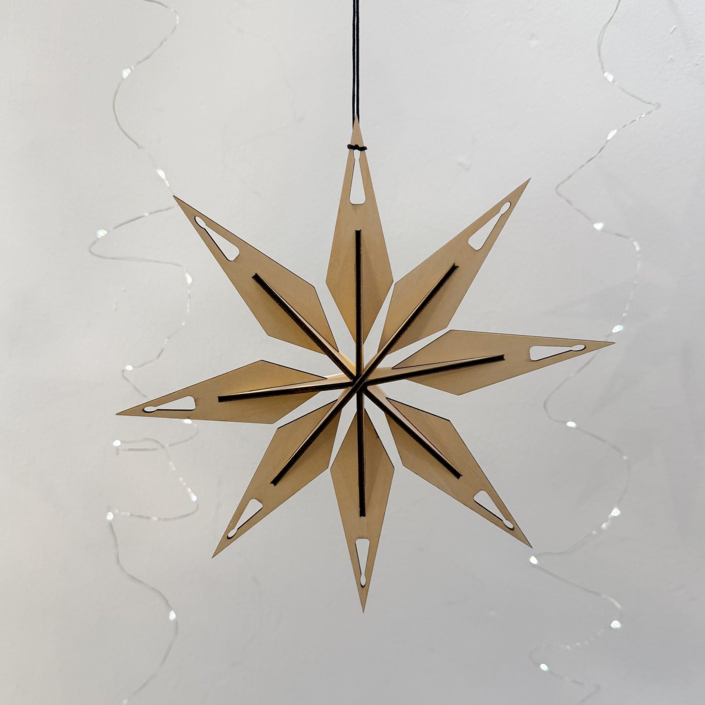 Handcrafted Wooded Star
