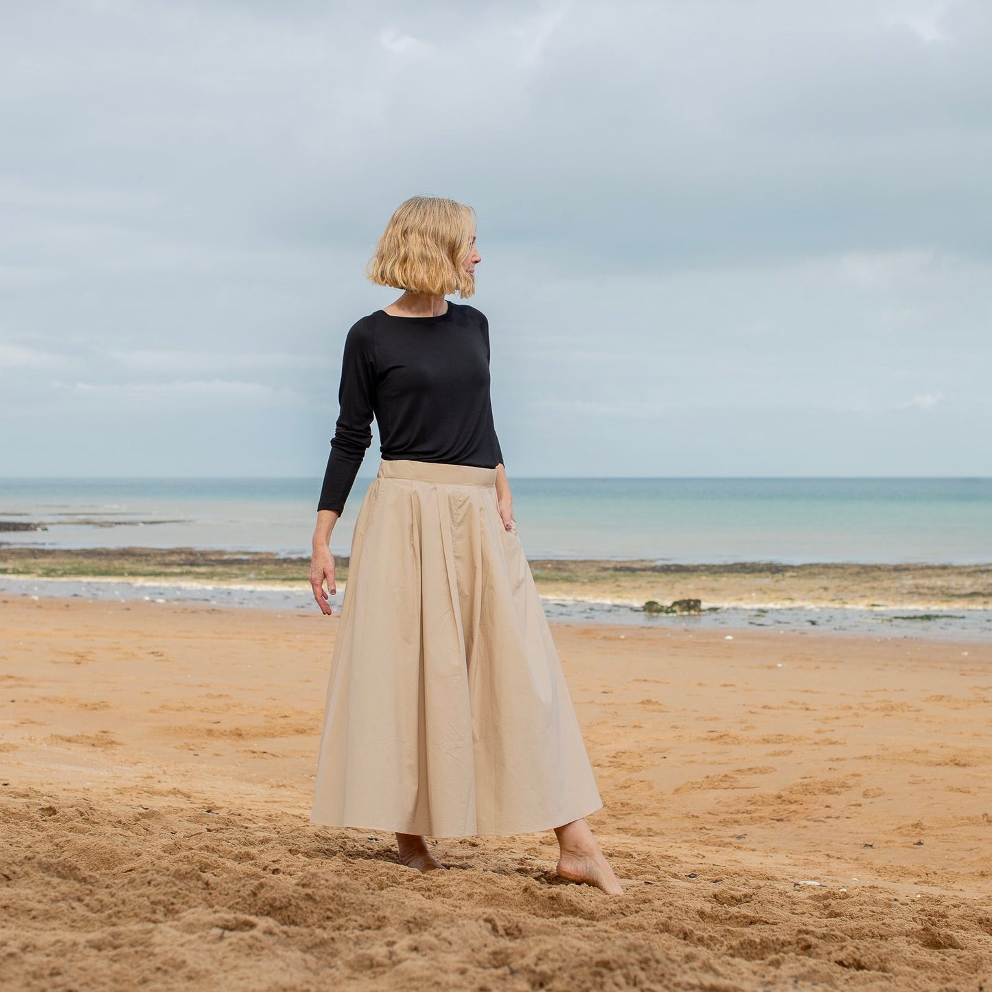 Audrey Skirt | Stone