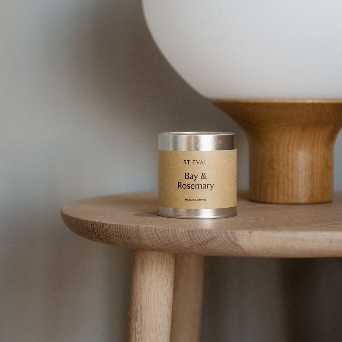 Bay + Rosemary Tin Candle