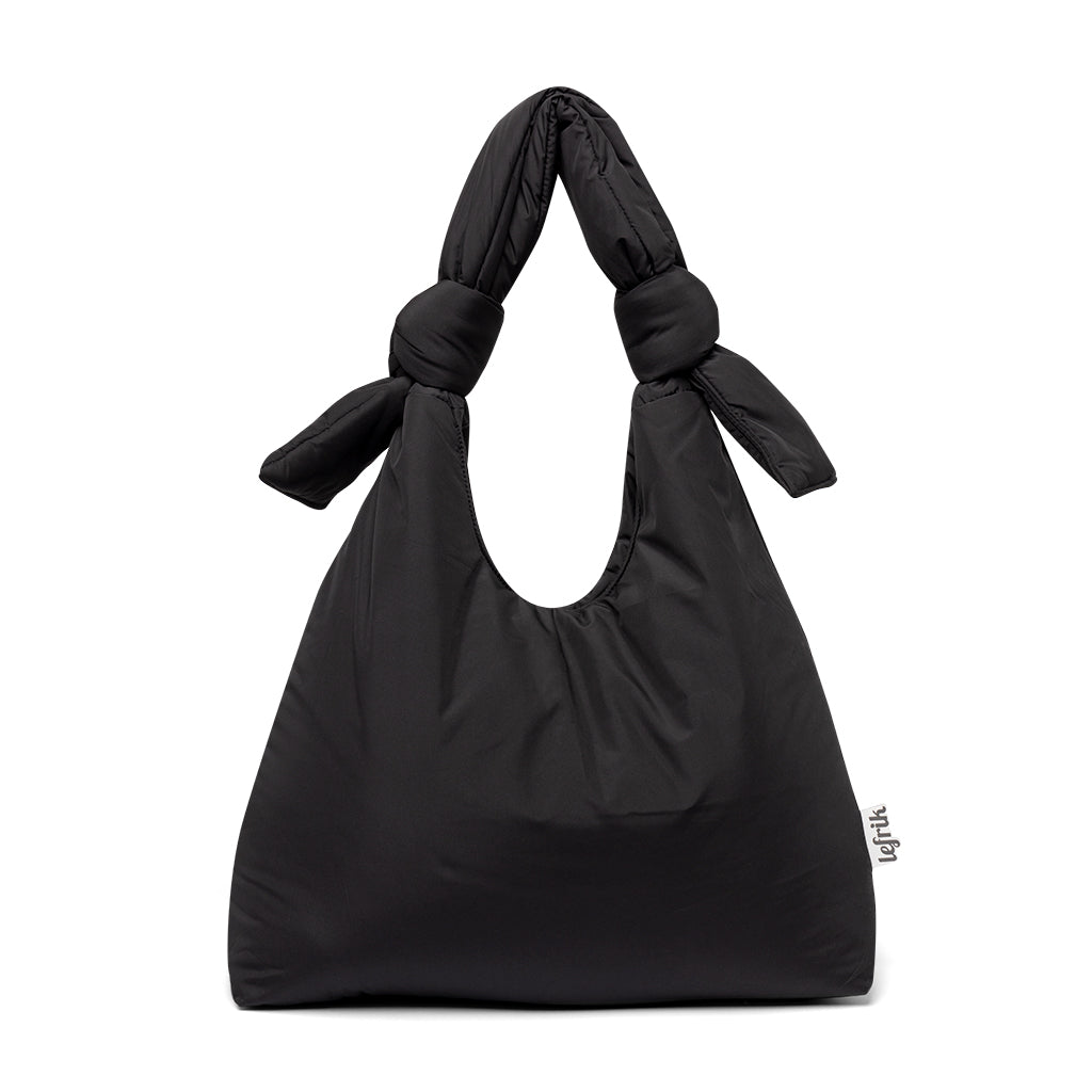 Biwa Puffy Bag | Black