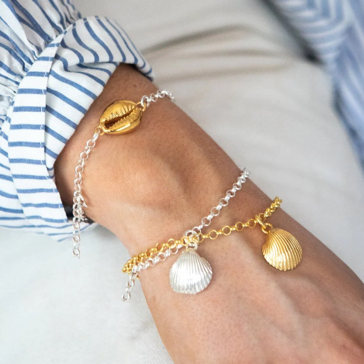 Clam Shell Bracelet