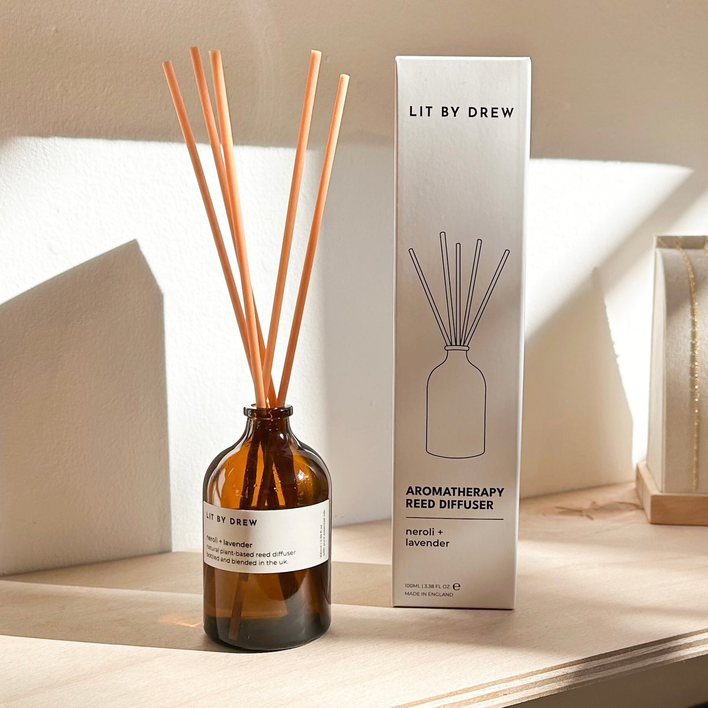 Neroli + Lavender | Pure Essential Oil Reed Diffuser