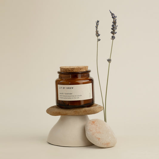 Neroli + Lavender | Small Pure Essential Oil Candle