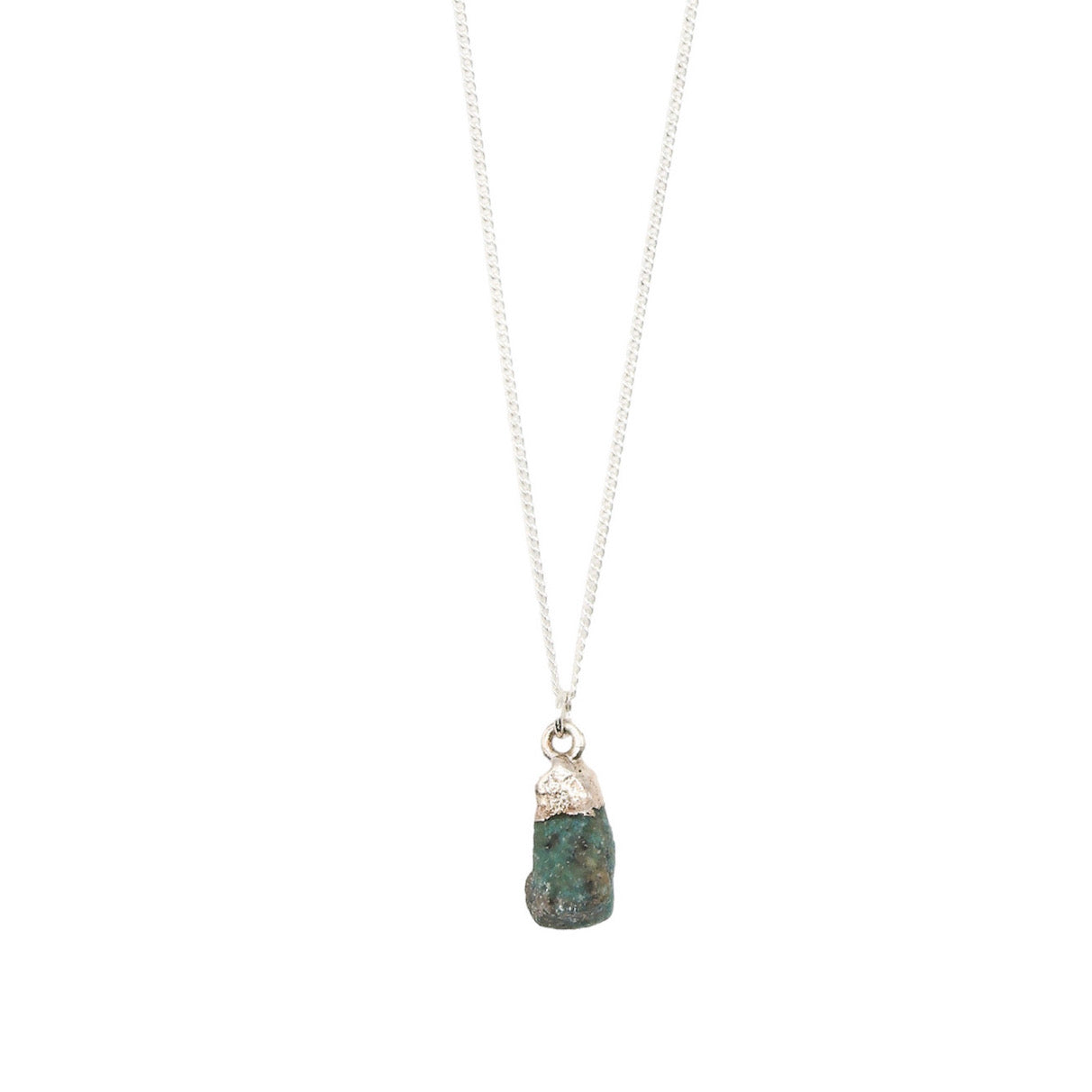 Raw Turquoise Gemstone Necklace