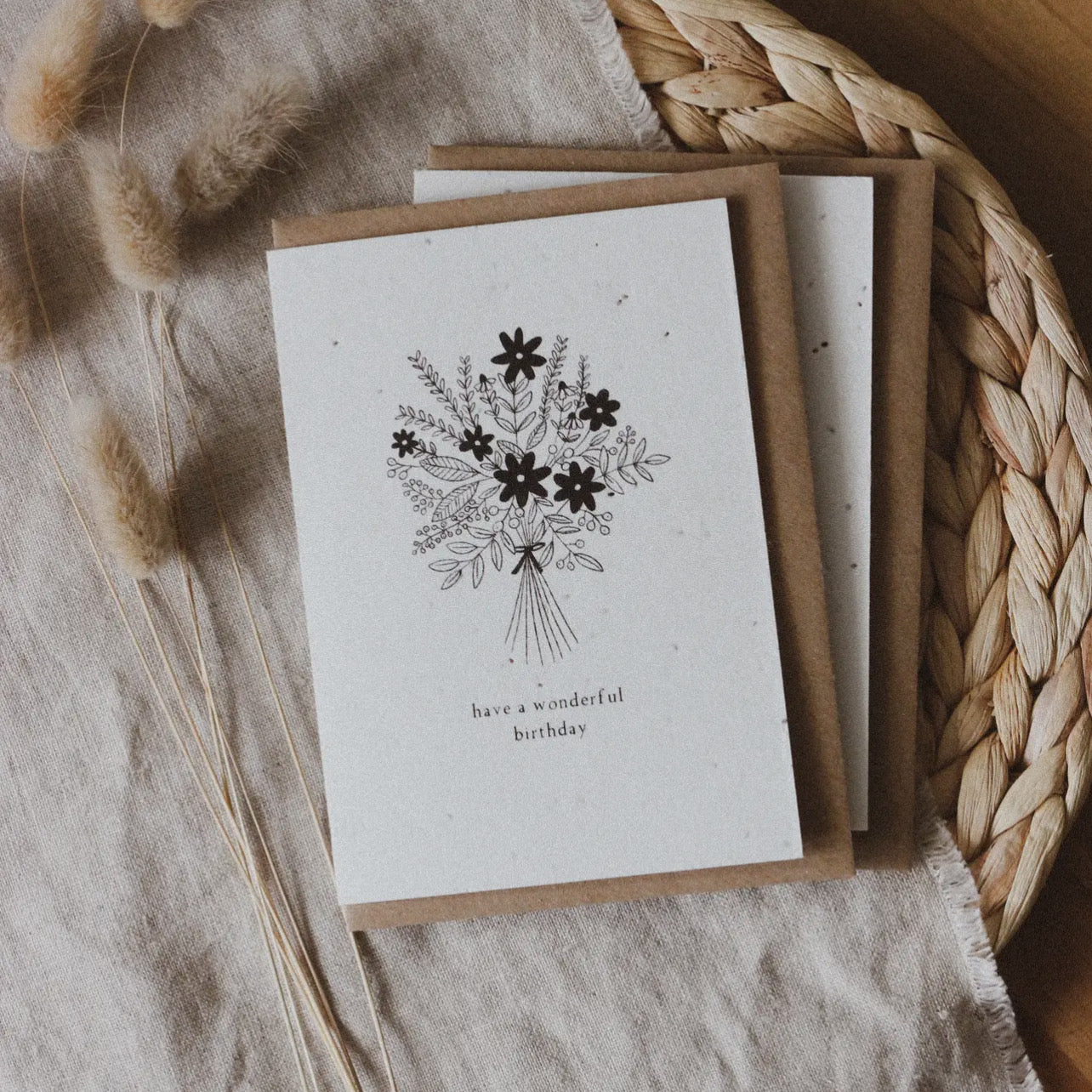 Happy Birthday | Plantable Wildflower Seed Card