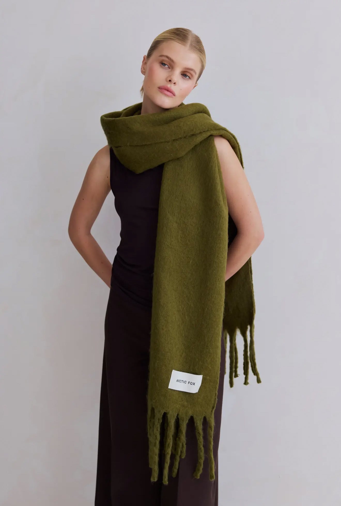 The Reykjavik Scarf | Sea Kelp