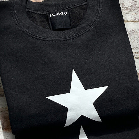 Star Sweatshirt | Black