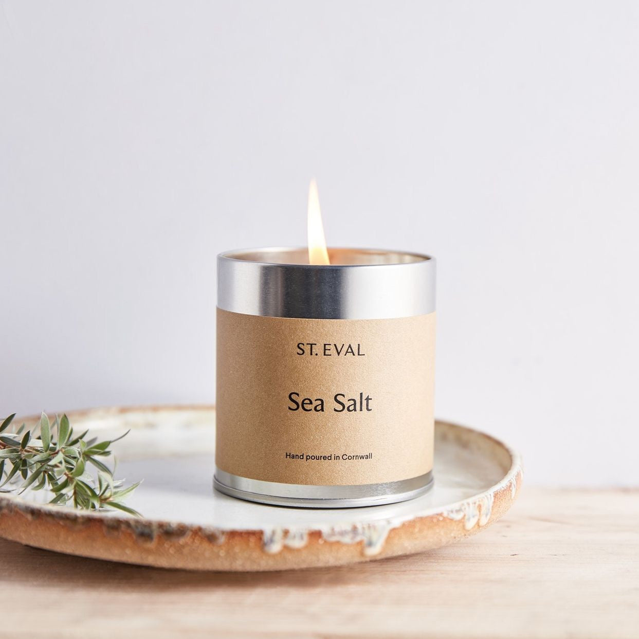 Sea Salt Tin Candle