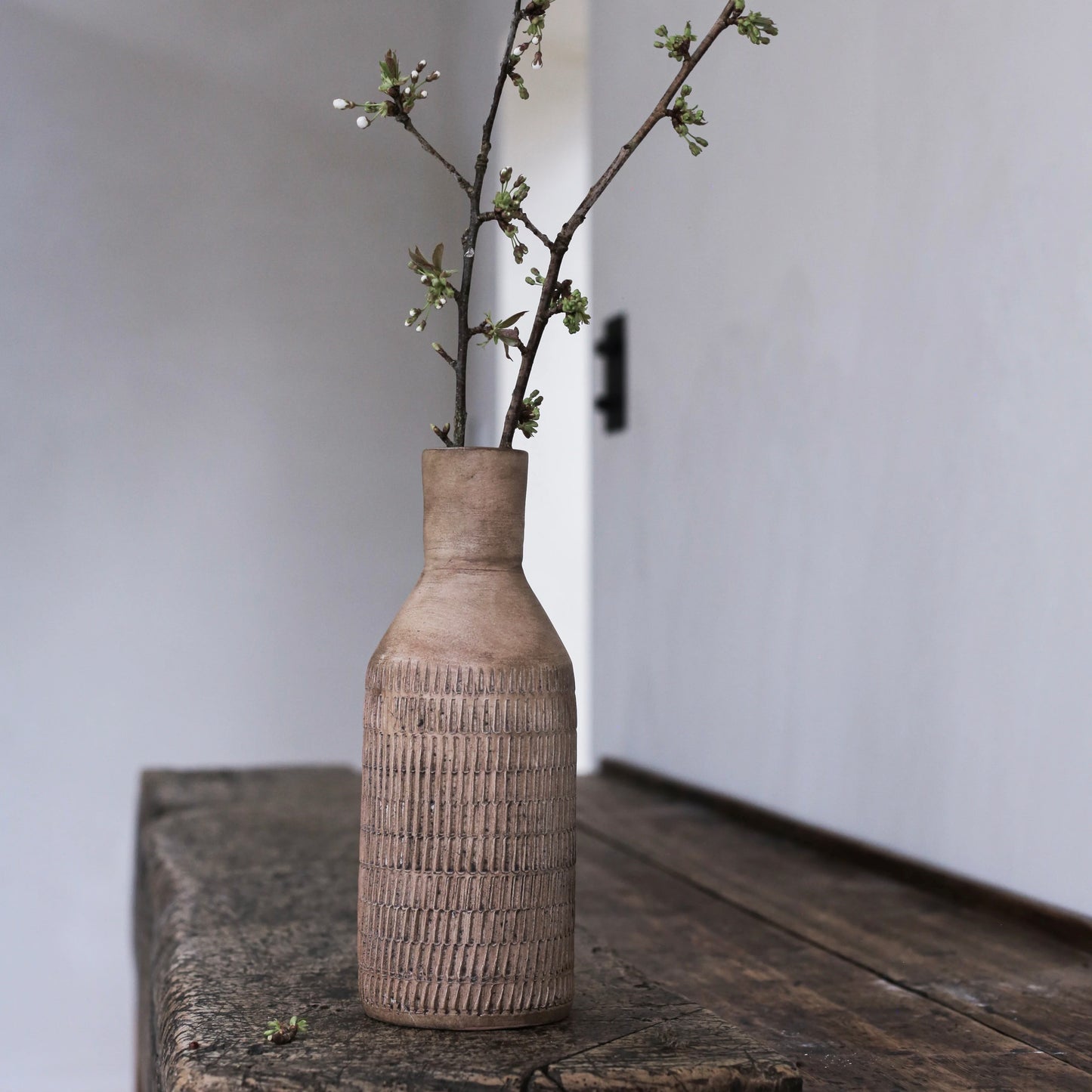 Tall Terracotta Vase