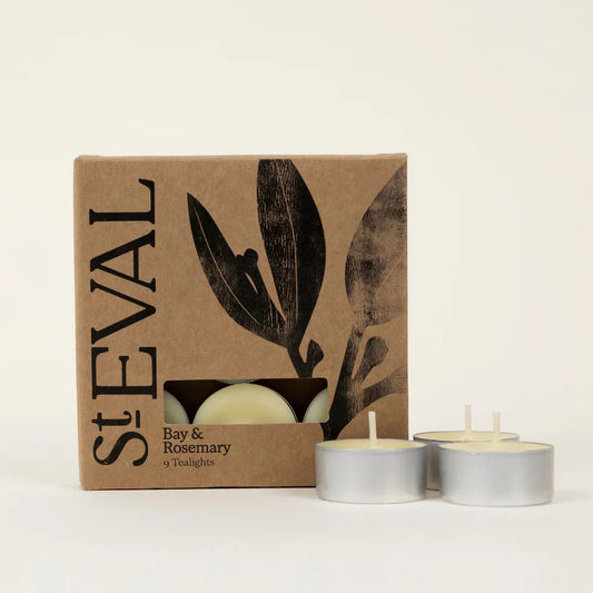 Bay + Rosemary | Scented Tealights