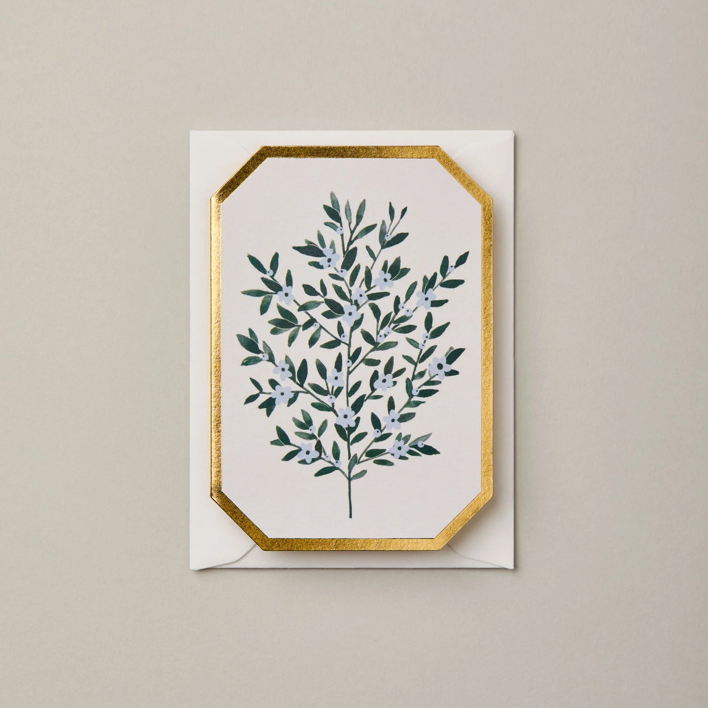 Botanical Die Cut Mini Card | Forget Me Not