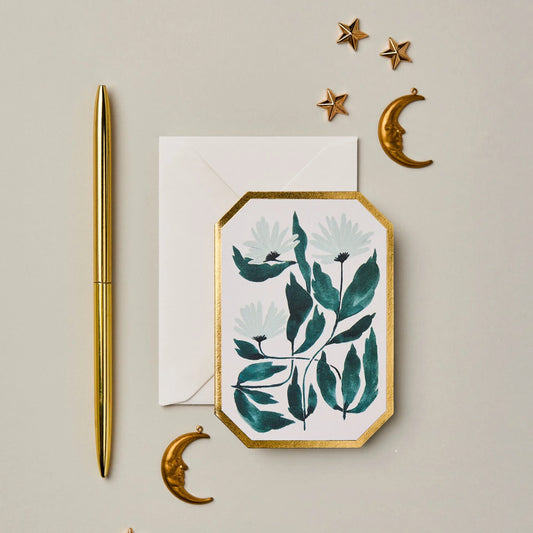 Botanical Die Cut Mini Card | Anastasia