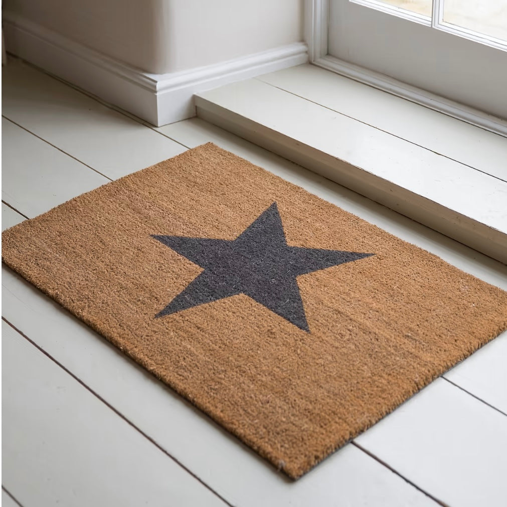 Natural Star Doormat | Large