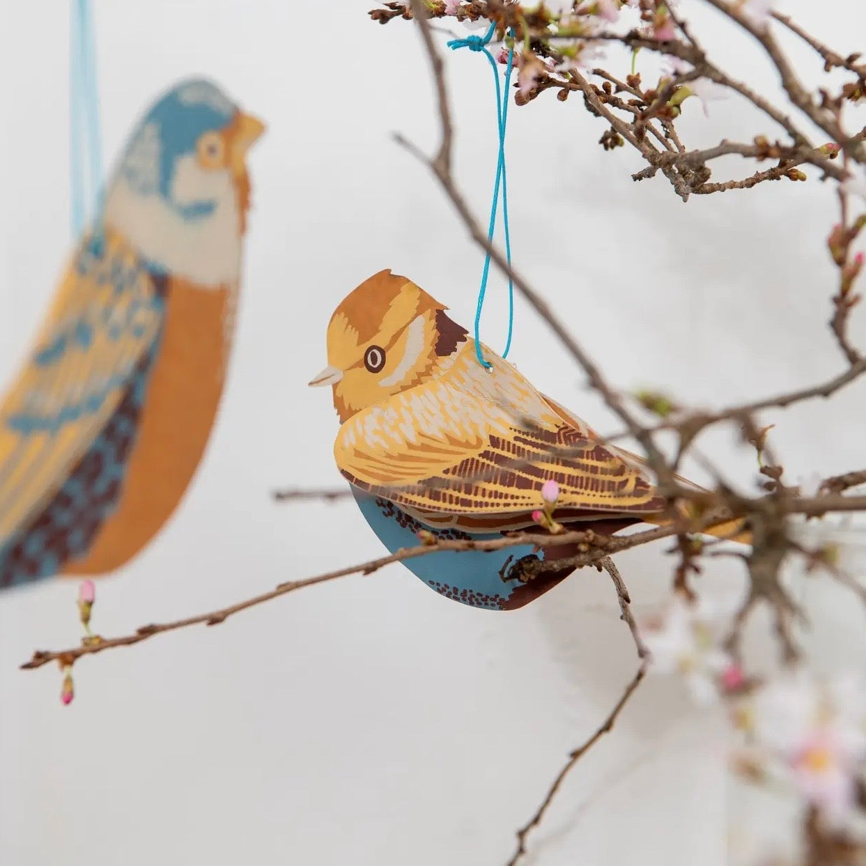 British Birds Paper Ornaments