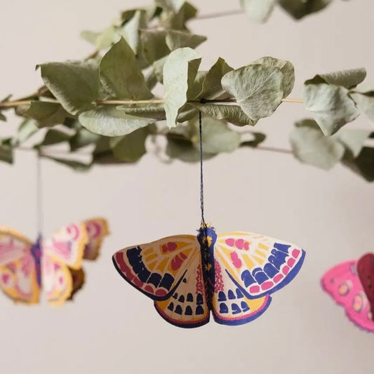 Butterflies Paper Ornaments