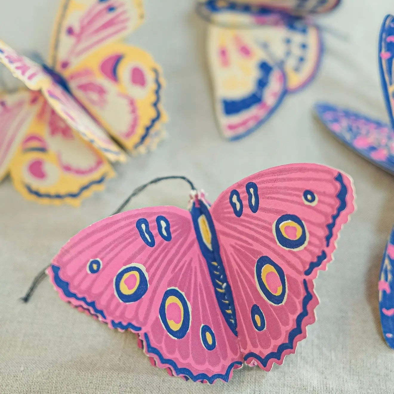 Butterflies Paper Ornaments