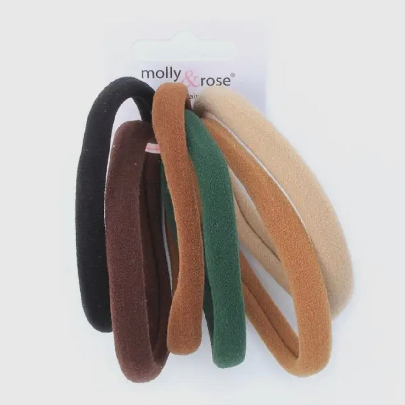 XL Jersey Hair Elastics | Naturals