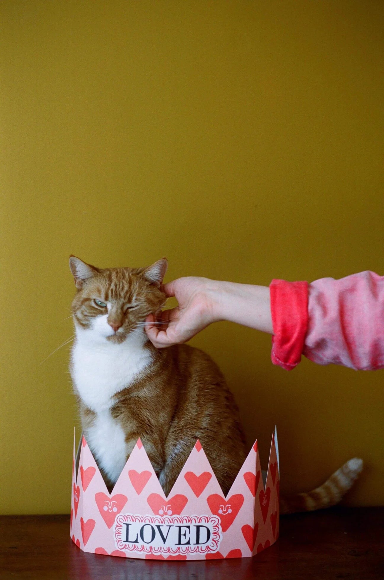 Loved Party Hat Card