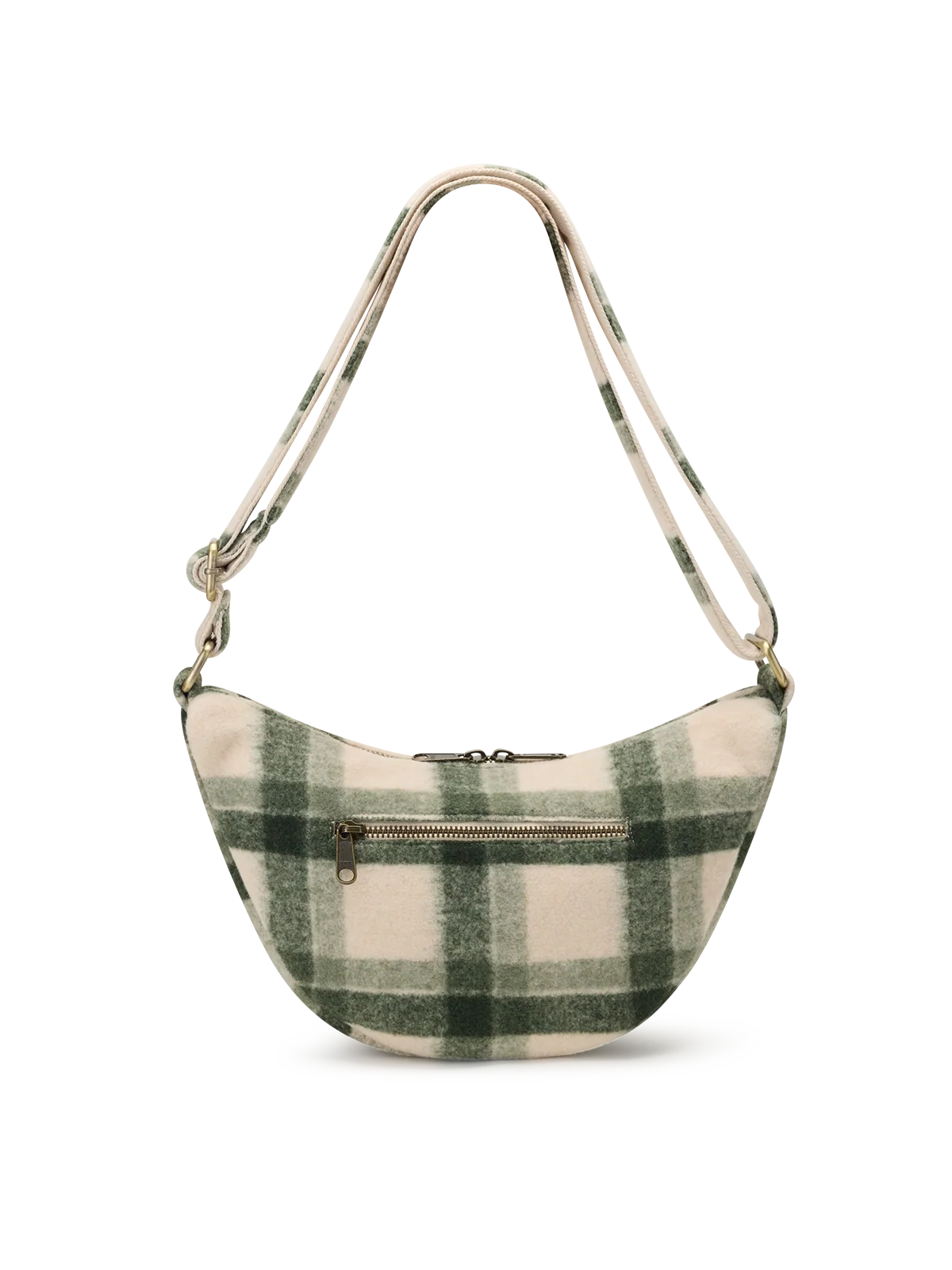 Andrea Crossbody Bag | Green Tartan