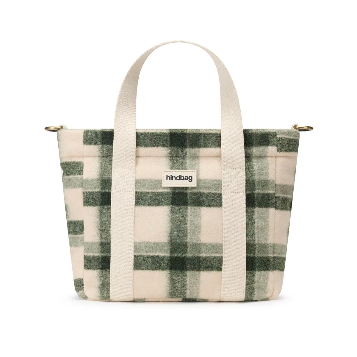 Mini Louise Tote | Green Tartan