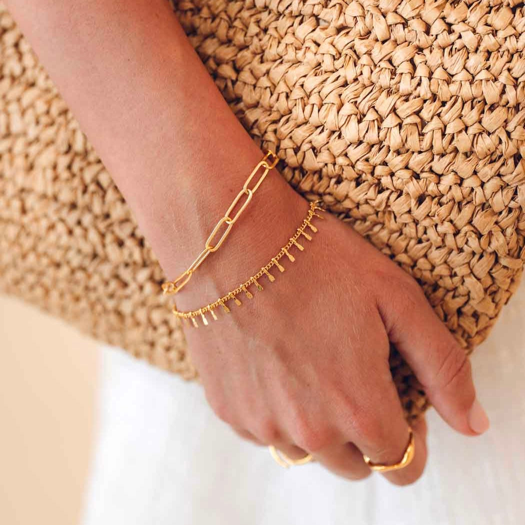 Riley Textured Bracelet