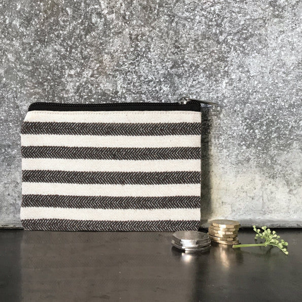 Purse | Wide Black Stripes