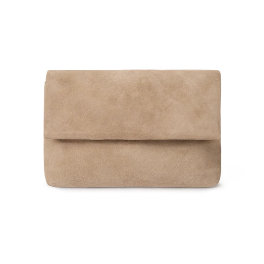 Chalk Putney Bag | Suede/Stone