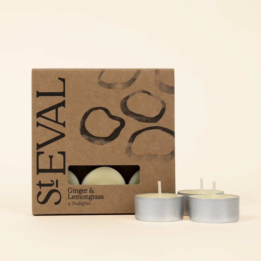 Ginger + Lemongrass | Scented Tealights