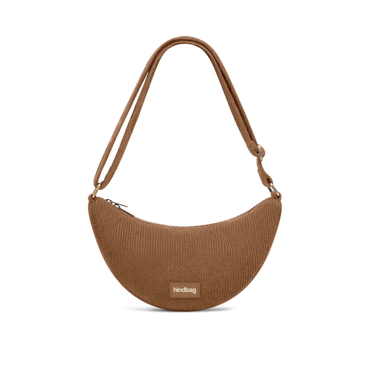 Andrea Corduroy Crossbody Bag | Macchiato