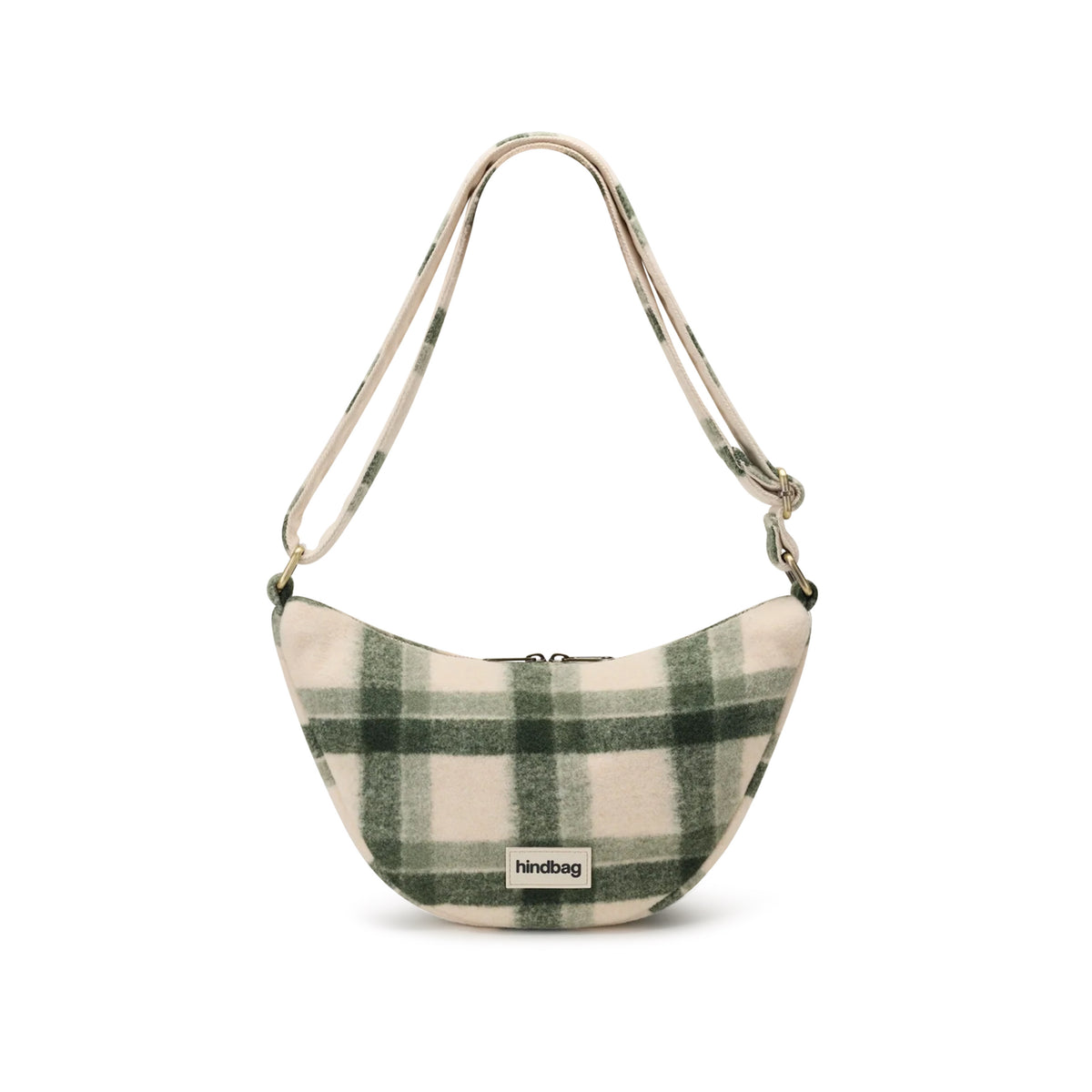 Andrea Crossbody Bag | Green Tartan