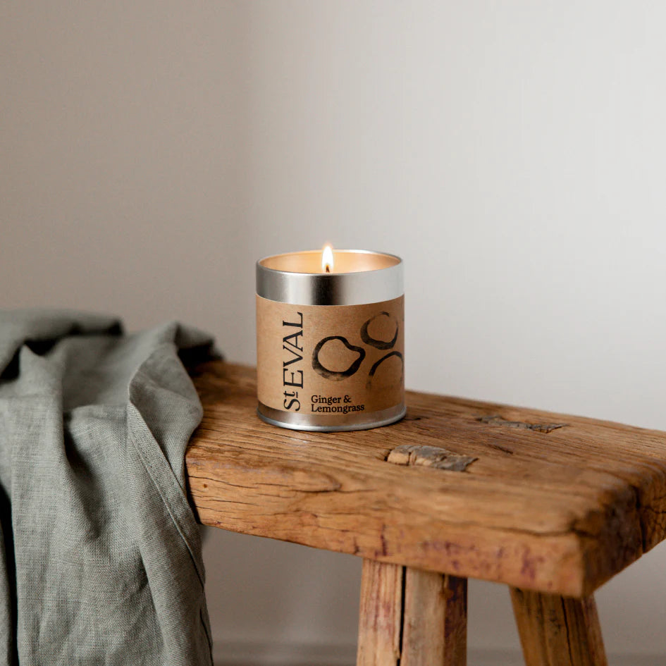 Ginger + Lemongrass | Tin Candle
