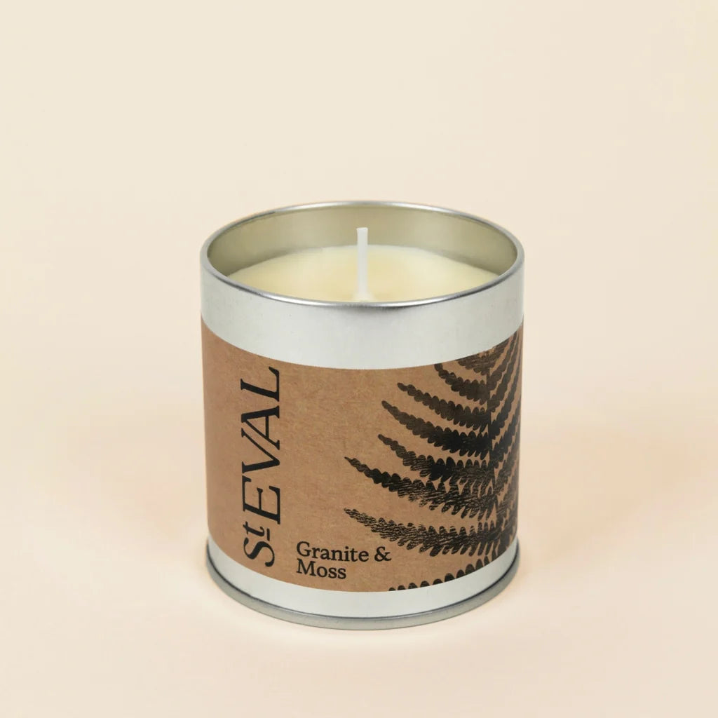Granite + Moss | Tin Candle