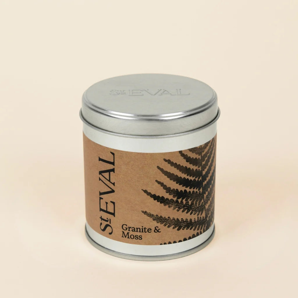 Granite + Moss | Tin Candle