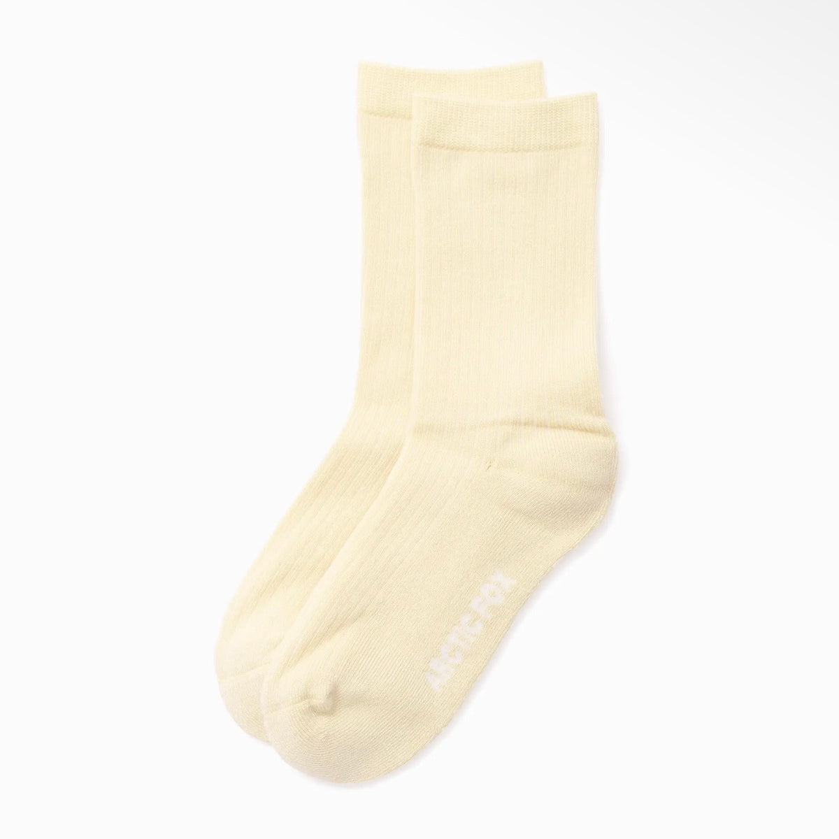 The Everyday Socks | 100% Bamboo | Buttermilk