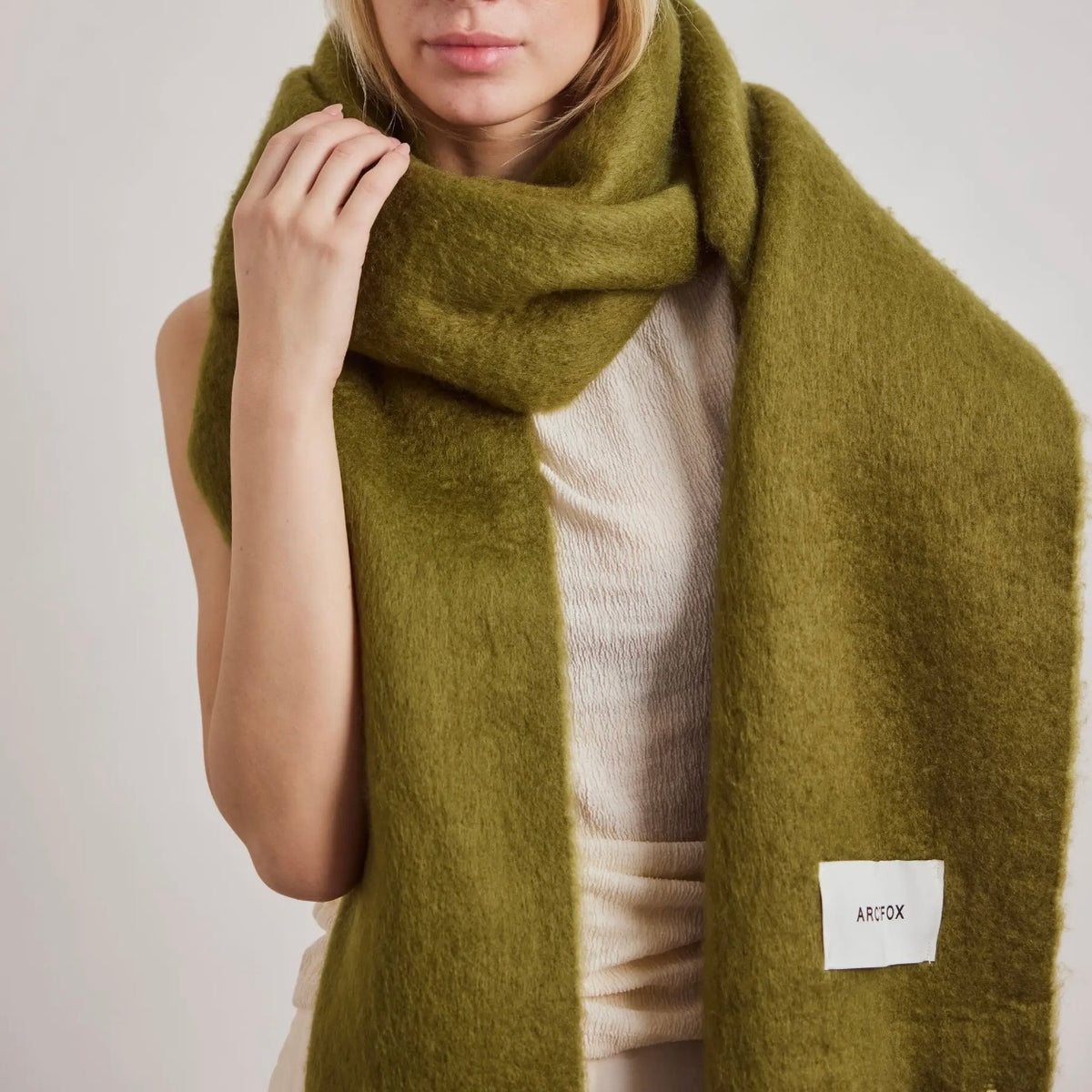 The Reykjavik Scarf | 100% Recycled | Sea Kelp