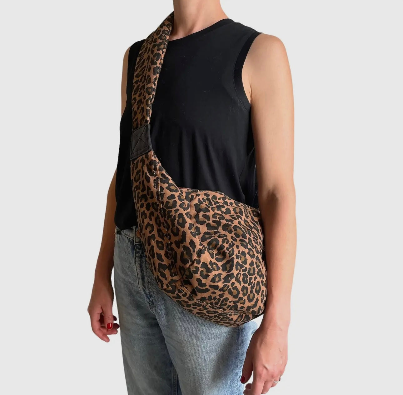 Brixton Crossbody Bag | Leopard Print