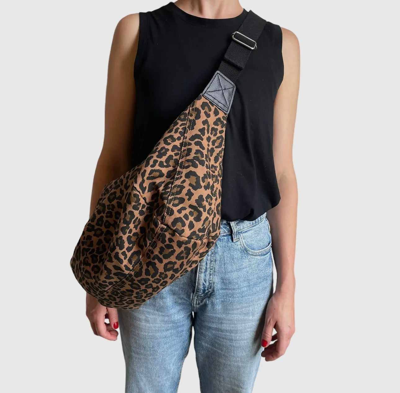 Brixton Crossbody Bag | Leopard Print