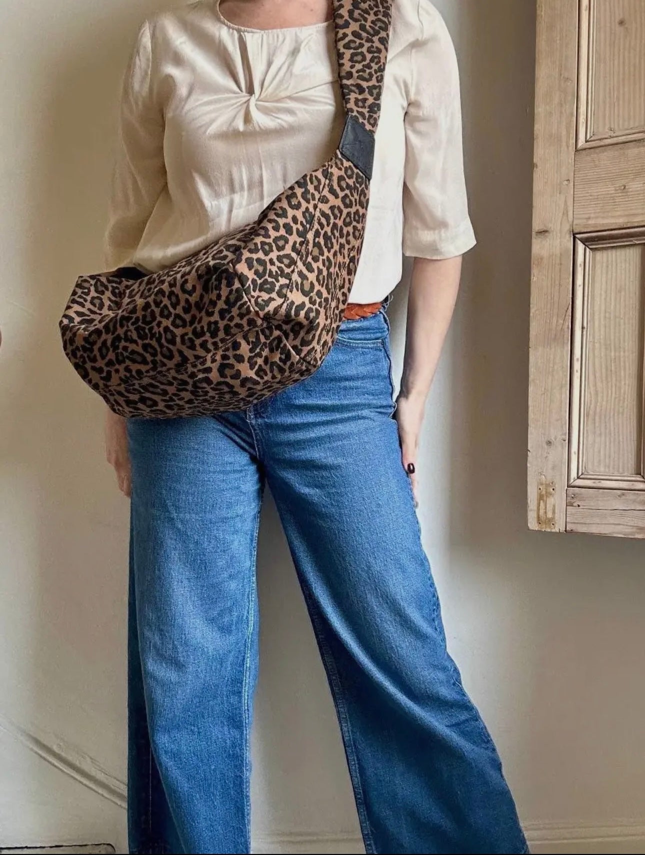 Brixton Crossbody Bag | Leopard Print