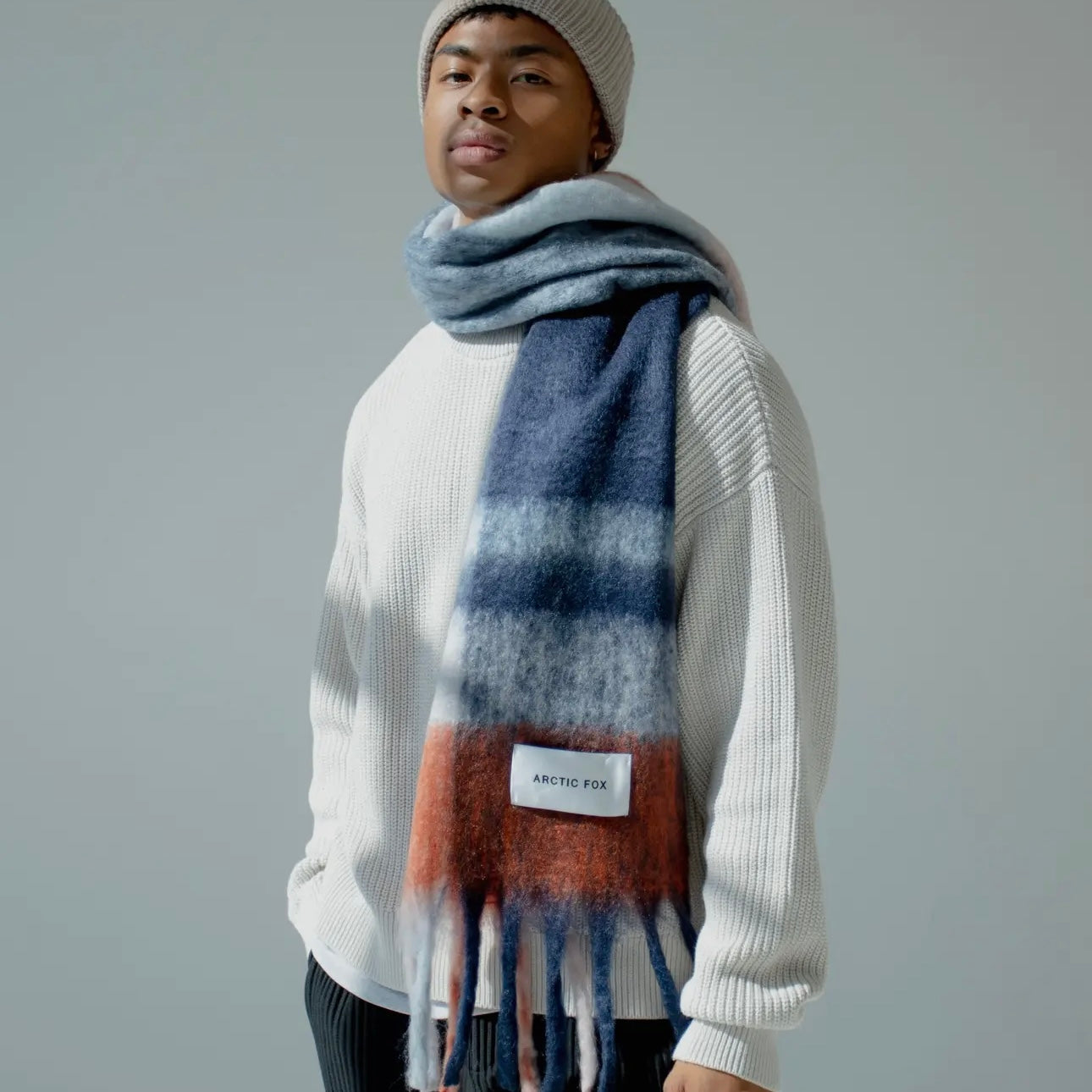 The Stockholm Scarf | Winter Lagoon