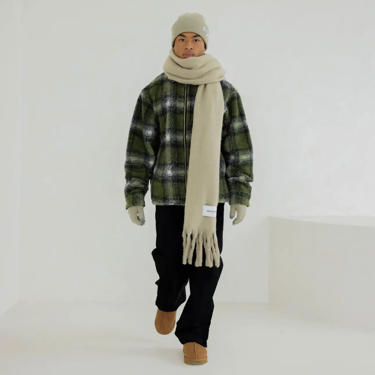 The Reykjavik Scarf | Arctic Grey