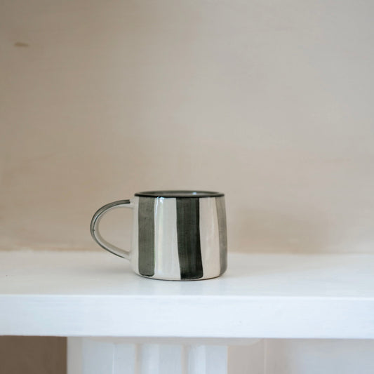 Washed Stripe Koko Mug | Forest