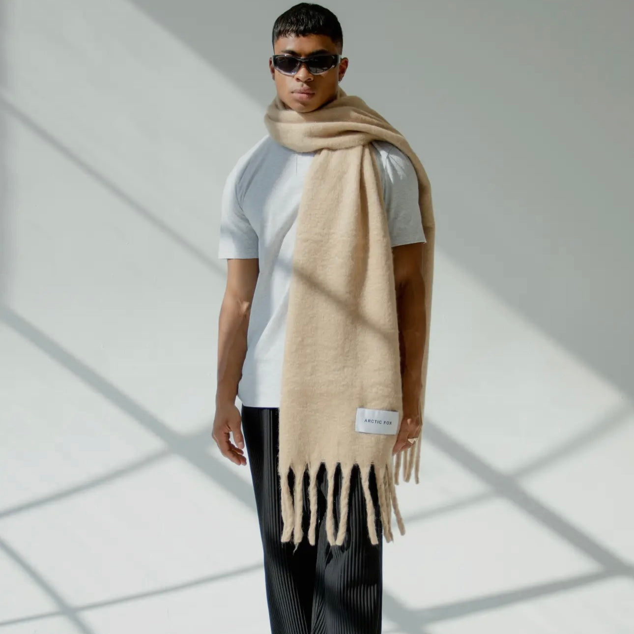 The Reykjavik Scarf | Pinecone Beige