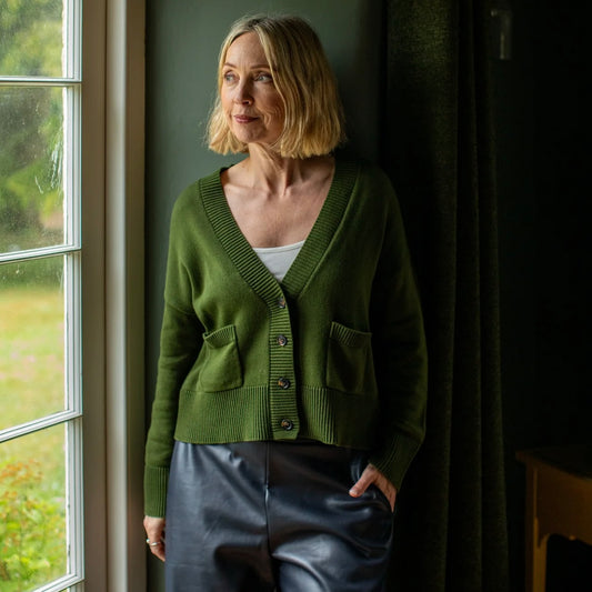 ANDREA Cardigan | Green