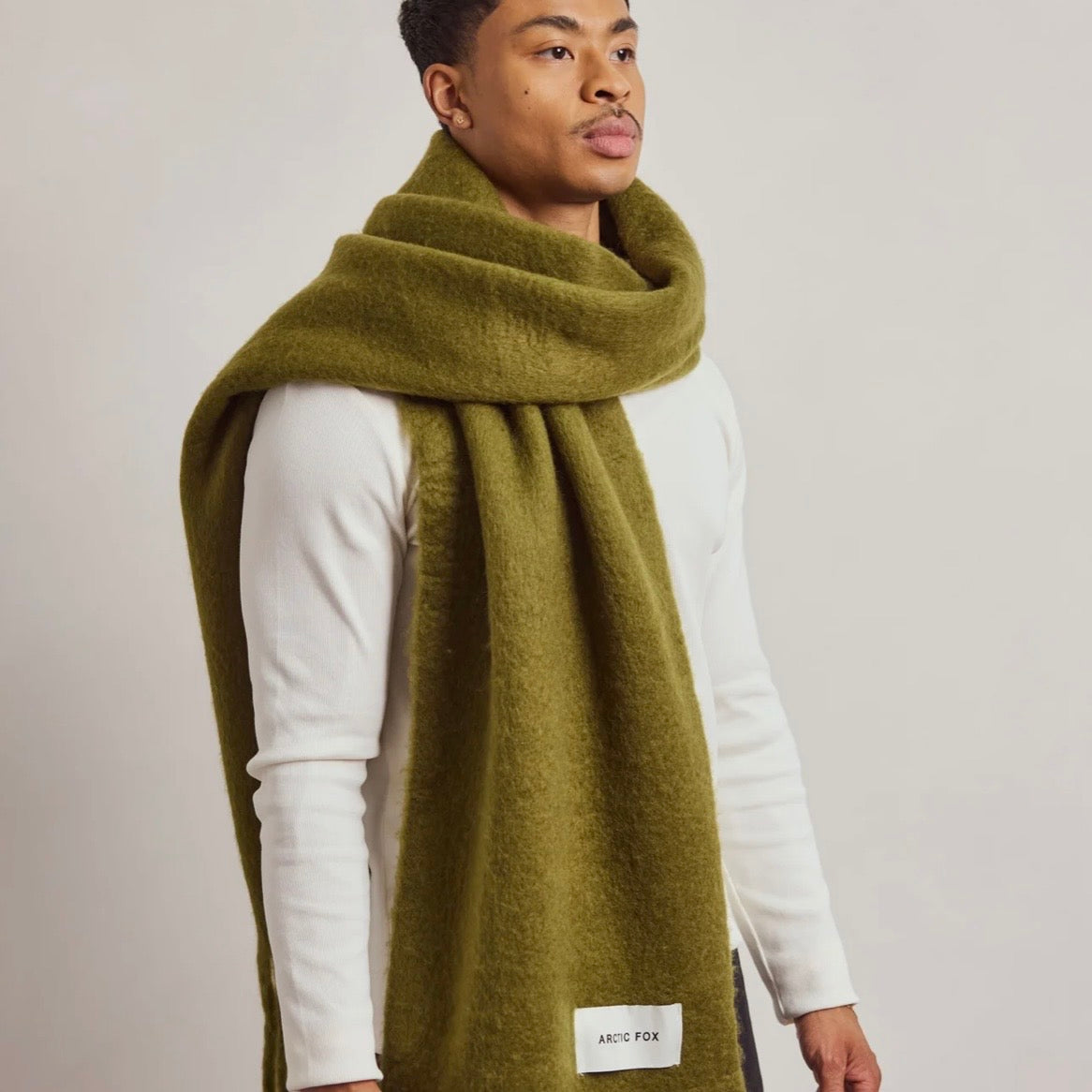The Reykjavik Scarf | 100% Recycled | Sea Kelp
