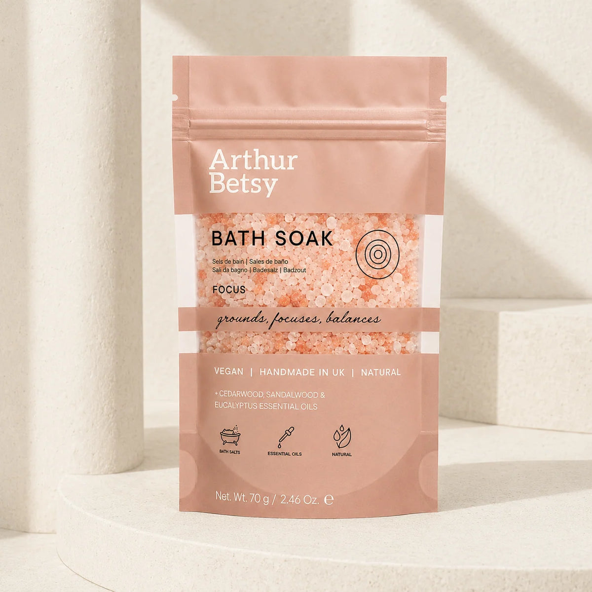 Aromatherapy Bath Salts | Focus