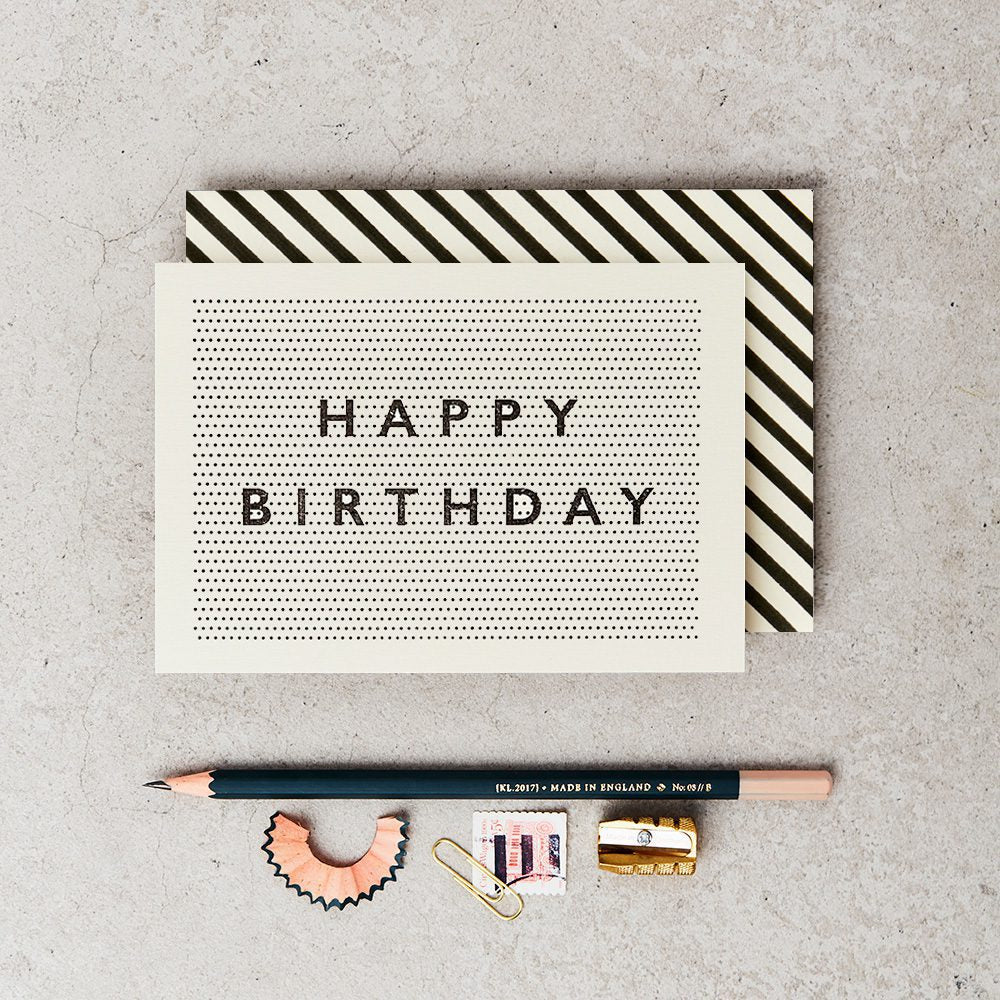 Pin Point Birthday Card