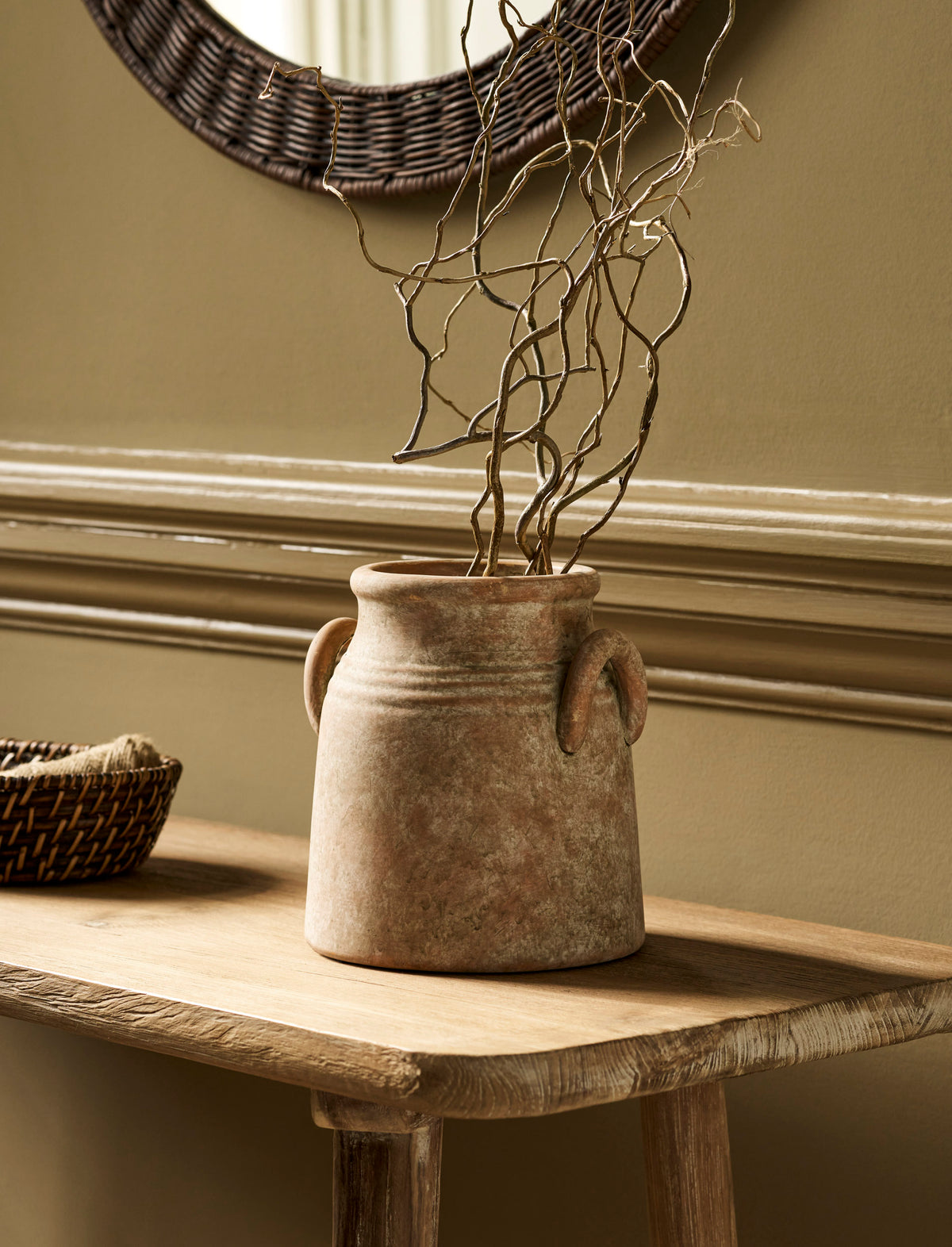 Wootton Stoneware Pot | Antique Brown